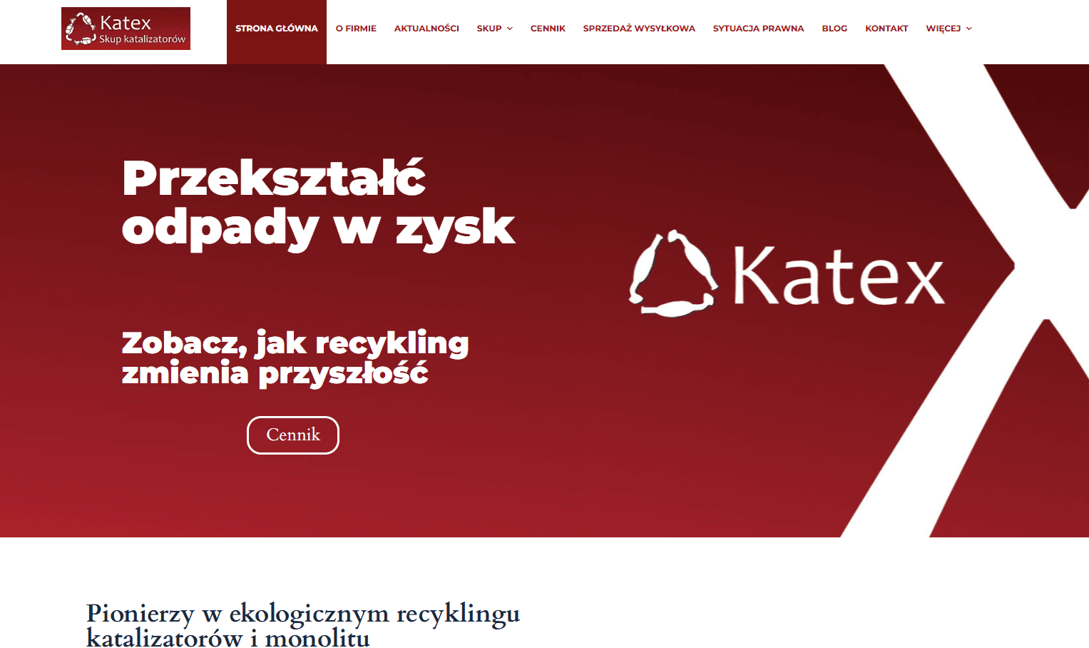 Recykling katalizatorów
