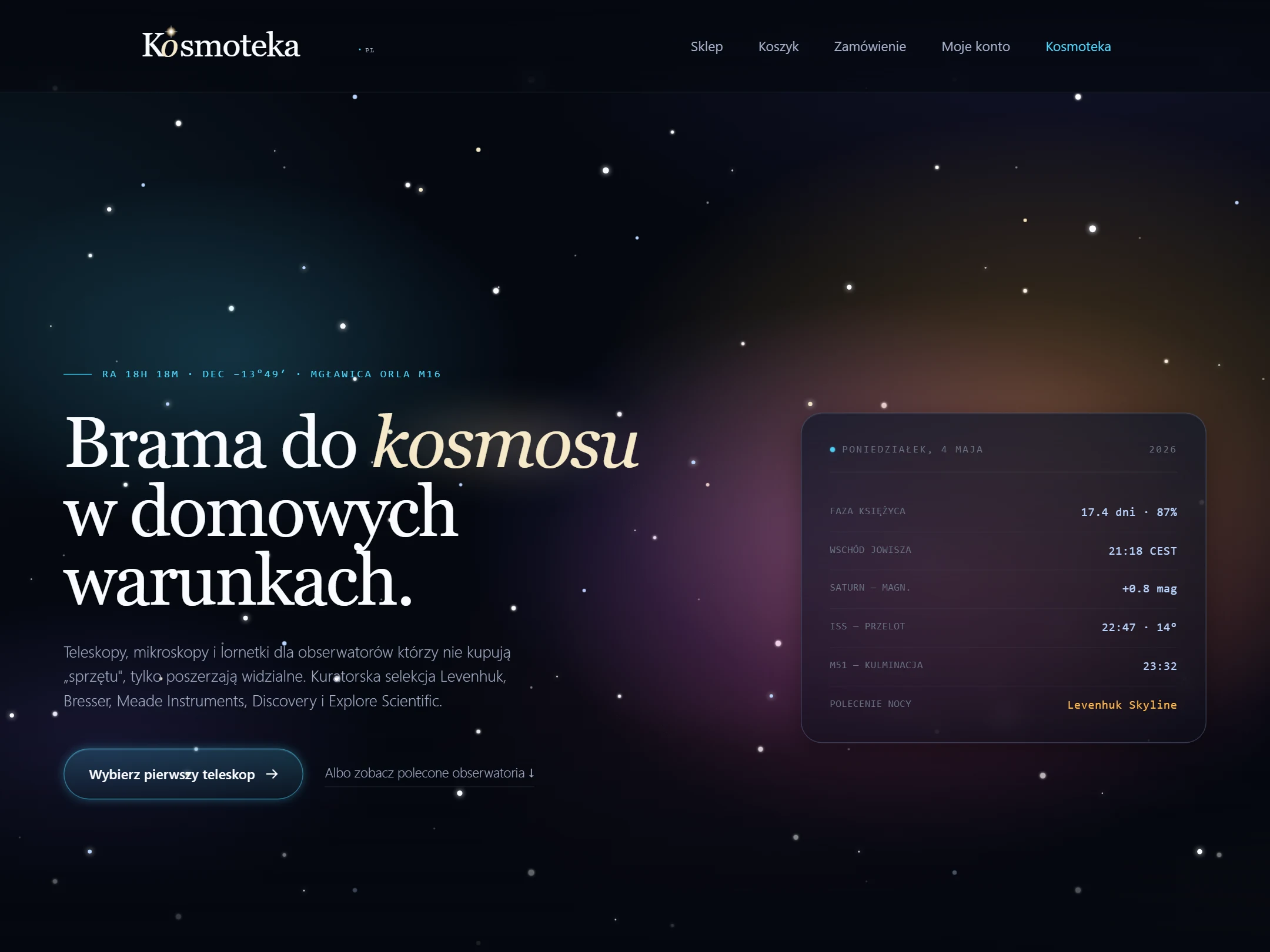 Sklep internetowy kosmetyków